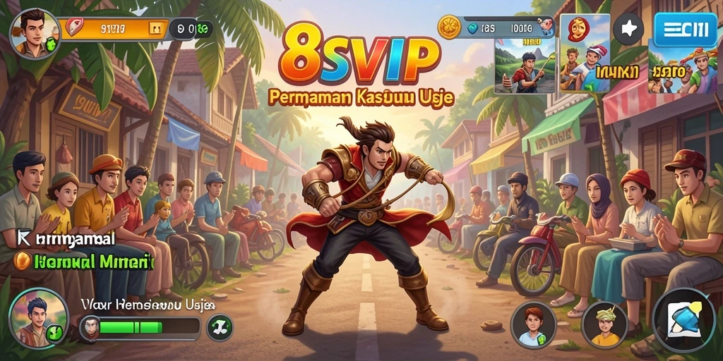 Screenshot utama 8SVIP menampilkan gameplay yang seru dan interaktif.