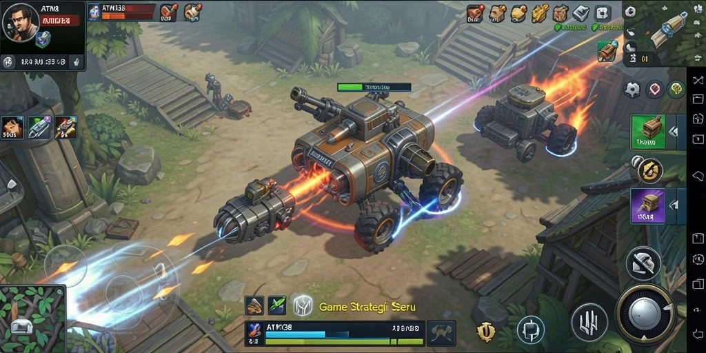 Tangkapan layar gameplay seru di ATM138 dengan strategi kompleks.