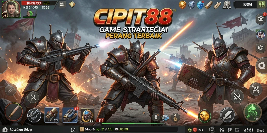 Tampilan gameplay seru dan menegangkan di CIPIT88.