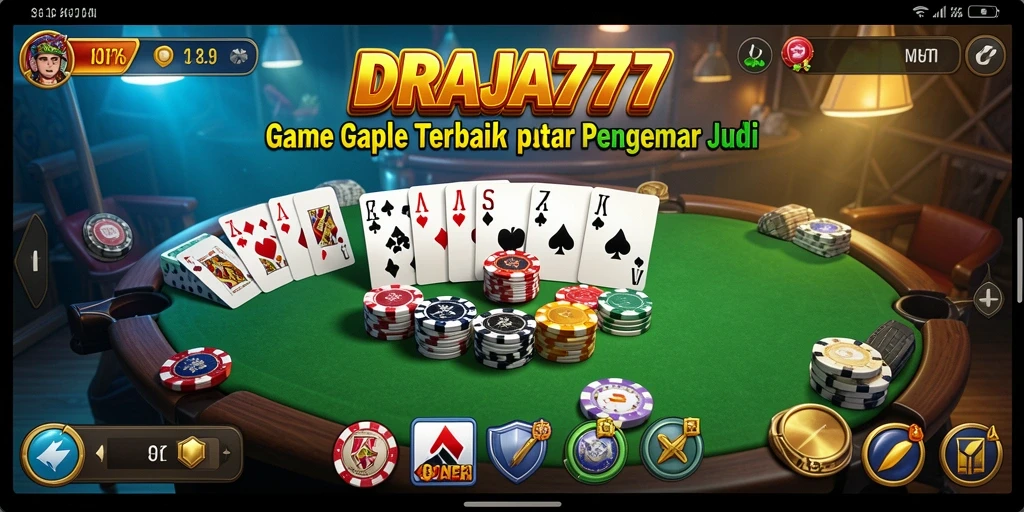 Tampilan gameplay DRAJA777 yang seru dan mendebarkan.