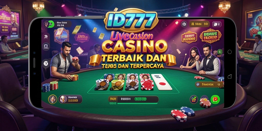 Tampilan gameplay Live Casino yang menarik dan interaktif.