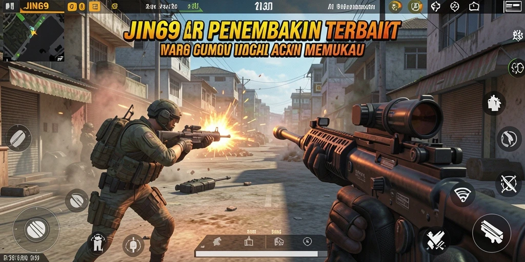 Gambar layar dari gameplay intens JIN69 yang penuh aksi.
