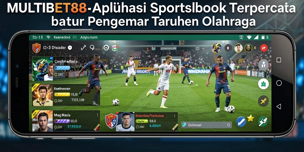 Tangkapan layar dari gameplay taruhan olahraga di MULTIBET88.