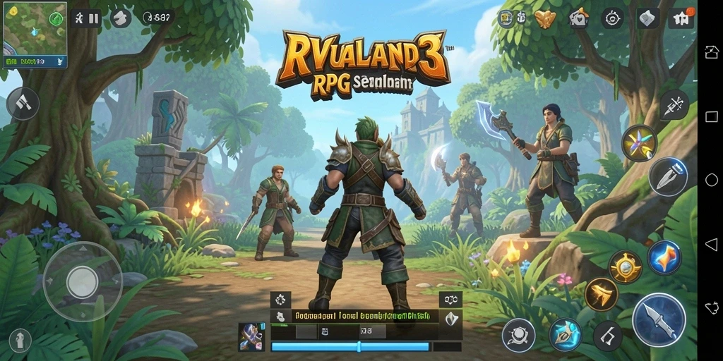 Tampilan gameplay mengasyikkan dan menarik dari RVIP3.