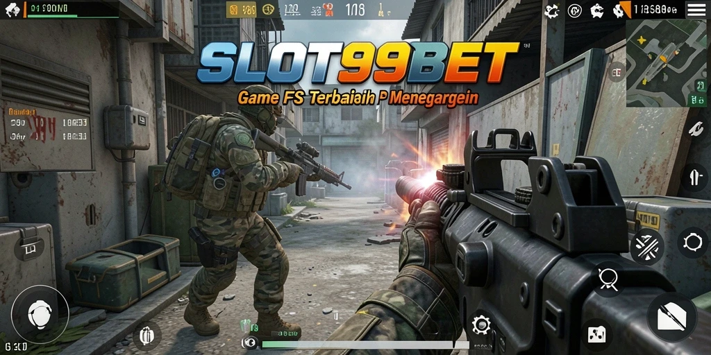 Tampilan dramatis dari gameplay SLOT99BET penuh aksi.