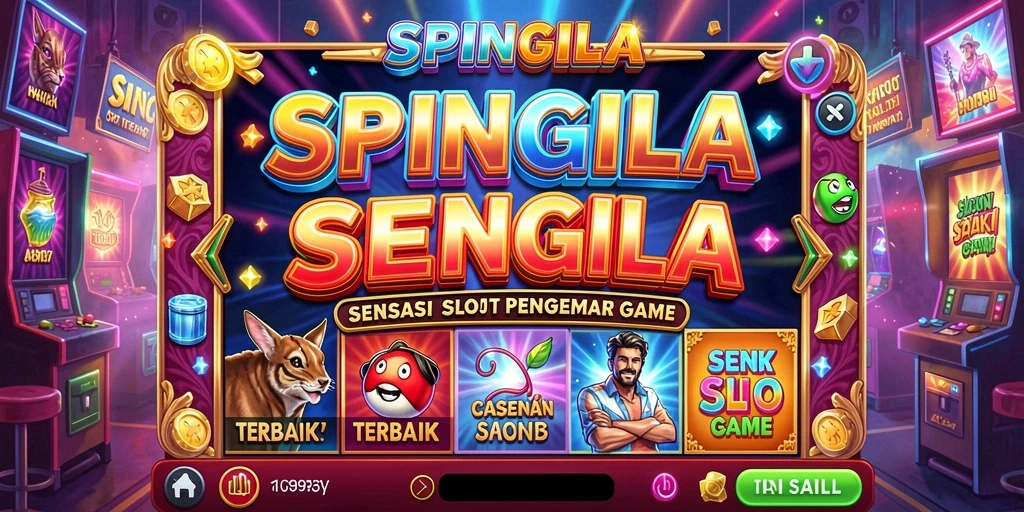 Gameplay SPINGILA dengan grafis menawan dan fitur menarik.
