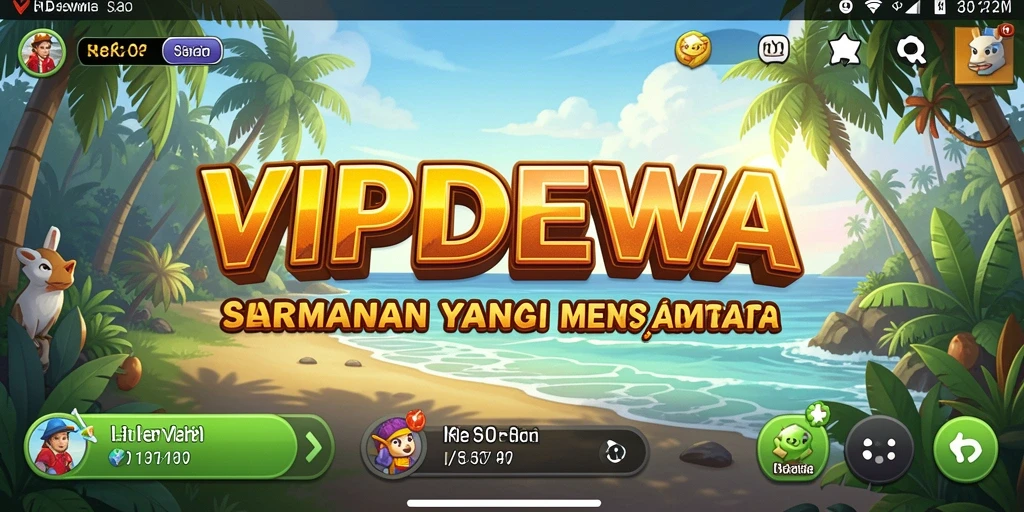 Gameplay seru dan menyenangkan dalam VIPDEWA.